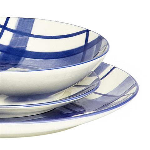 Plato Llano 26cm Santorini Azul