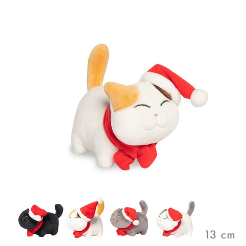 Peluix Gat Nikei Xmas 13cm