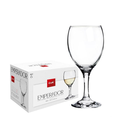 Pack 6 Copas Emperador 25cl