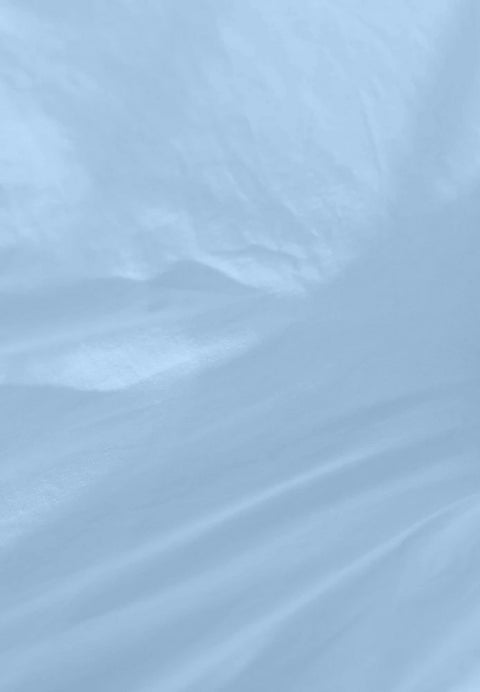 Sábana Bajera Celeste Cama 90cm Ajustable Polycotton