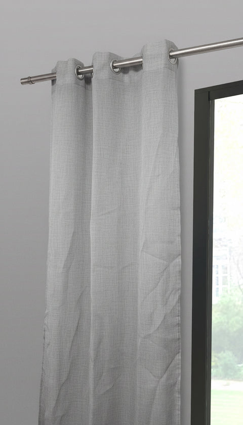 Cortina Bufet Brodat 140x260cm Arzan Blanc