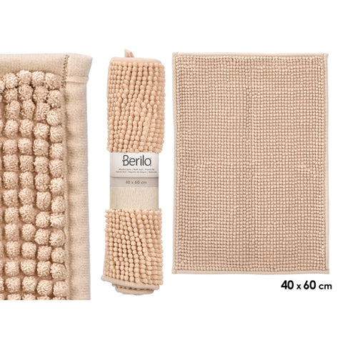 Alfombra de Baño Beige 40x60cm
