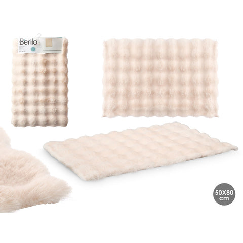 Alfombra de Baño Blanco 50x80cm