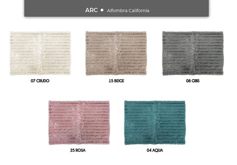 Alfombra de Baño California Gris