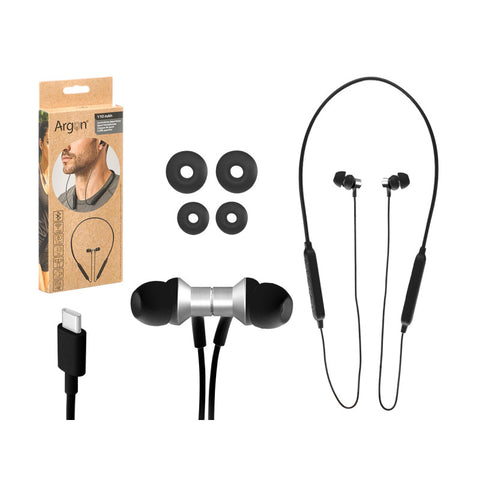 Auriculares Bluetooth Deportivos Negros