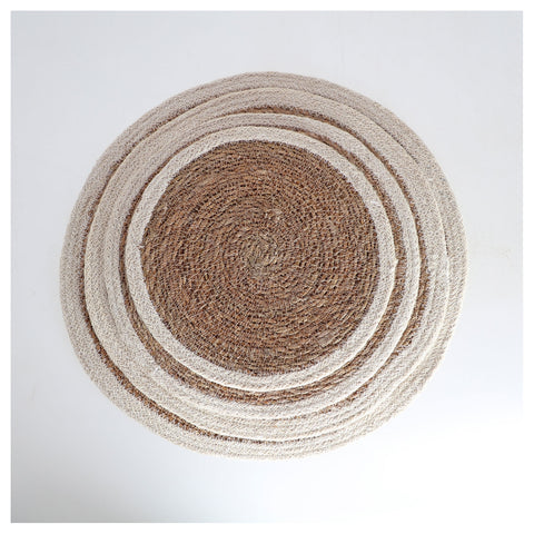 Salvamantel Redondo Fibra Natural 26cm