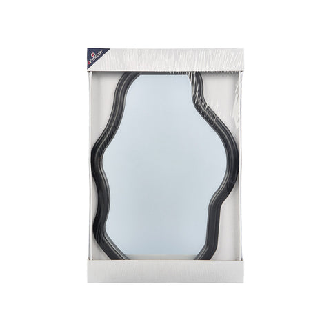 Espejo Plástico 72cm Forma Negro