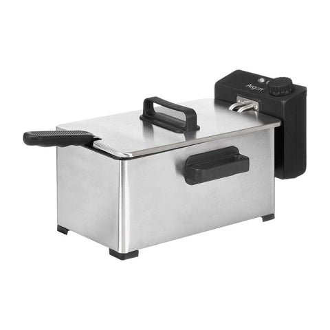 Freidora 3L Teflón Acero Inoxidable 2000W Argón