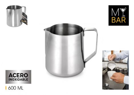Lechera Acero Inoxidable 600ml MyBar