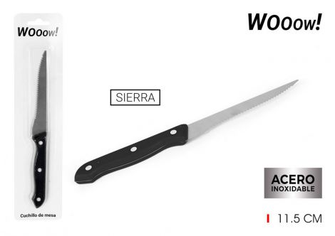 Cuchillo de Cocina Sierra Acero Inoxidable