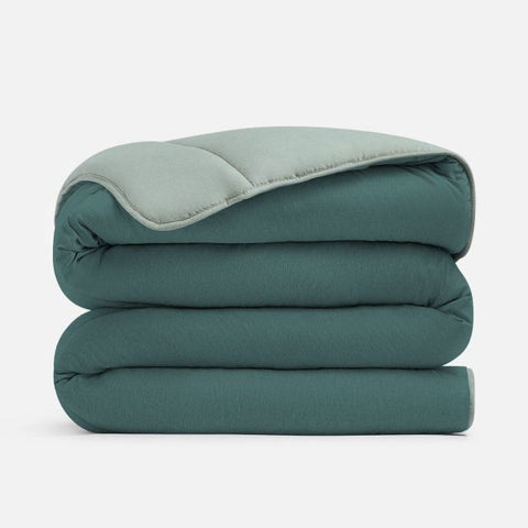 Edredón cama 90cm Verde/Agua 300gr 180x260cm Arinova
