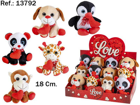 Animales Ojos Grandes 18cm