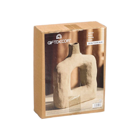 Jarrón Sahara Moderno Agujero Tierra 30cm
