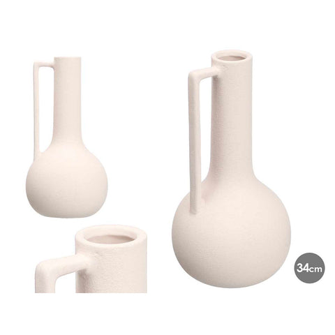 Jarrón Tinaja 34cm Blanco