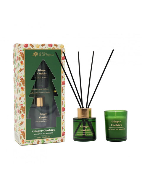 Pack Navidad 2025 Ginger Cookies Mikado + Vela