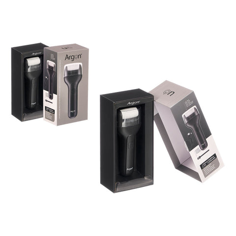 Lima Eléctrica Pies Negra 1200MAH USB Tipo C Argón
