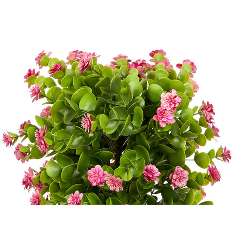 Maceta Planta Flores Piedra 48cm