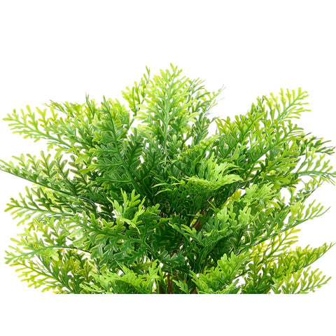 Maceta Planta Hoja Verde Piedra 48cm
