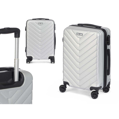 Maleta de Mano Escama de Cabina ABS Gris Claro marca Fielhogar