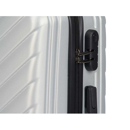 Maleta de Mano Escama de Cabina ABS Gris Claro marca Fielhogar