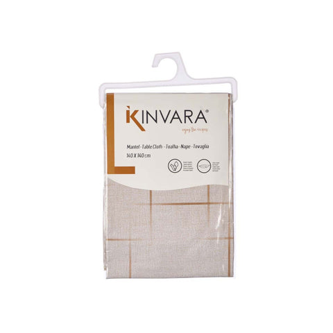 Estovalles Rectangular 140x140cm Terra assortiment aleatori