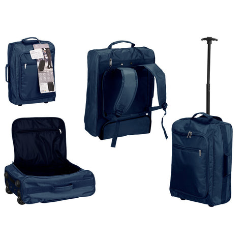 Mochila Trolley de Cabina Azul