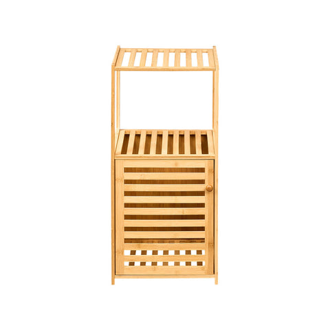 Mueble Puerta 2 Baldas Bambú