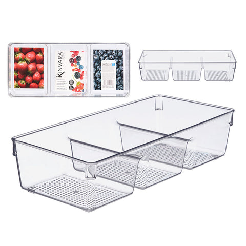 Organizador Nevera Triple 15,3x34x7,8cm