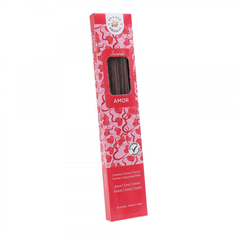 Pack 20 Varillas de Incienso Aroma Amor