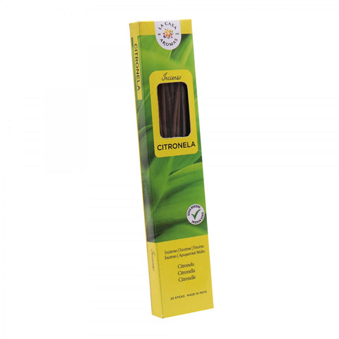 Incienso Citronella Pack 20 Varillas Sticks