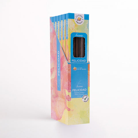 Pack 20 Varetes d'Encens Aroma Felicitat