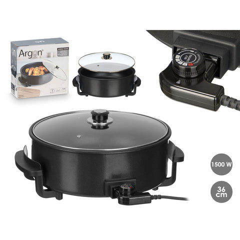 Paellera Eléctrica 36cm Diámetro 1500W Argón