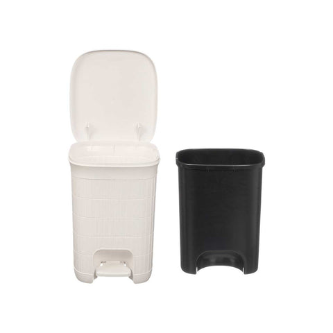 Papelera Domus Grande Blanca 20L