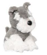 Perrito de Peluche 14cm surtido a escoger