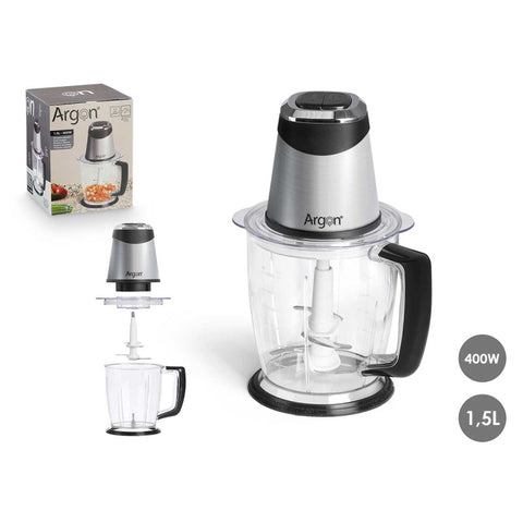 Picador Automático Acero 1,5L 400W Argón