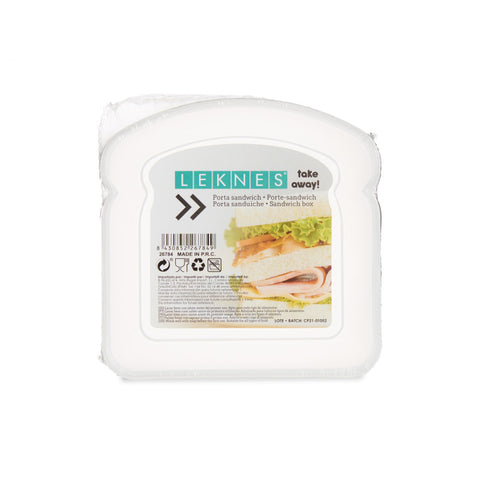 Portasandwich Plástico Transparente 410ml