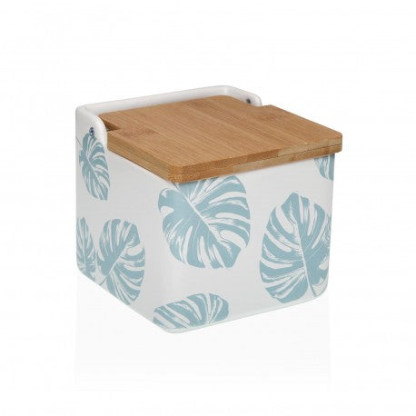 Salero Shellu Azul Porcelana