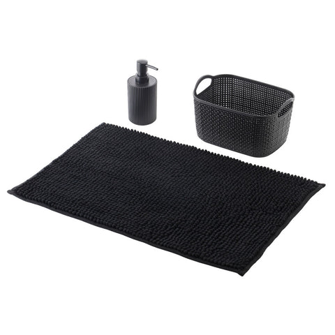 Set 3 Peces de Bany Negre