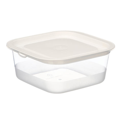Set 5 Fiambreras de Plástico Cuadradas 1000ml