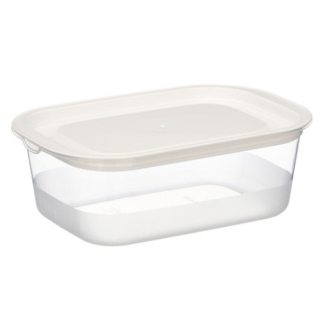 Set 5 Fiambreras de Plástico Rectangulares 1000ml