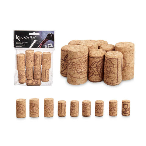 Set 9 Tapones de Corcho