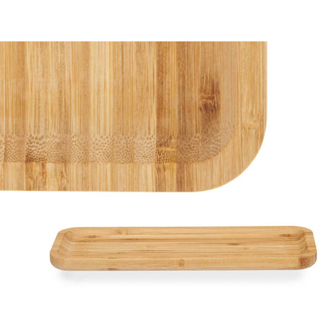 Tabla Bambú Rectangular Aperitivo 29,5x11,5cm