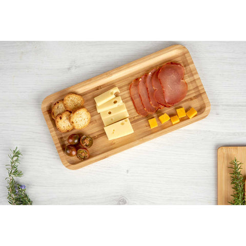 Tabla Bambú Rectangular Aperitivo 29,5x11,5cm