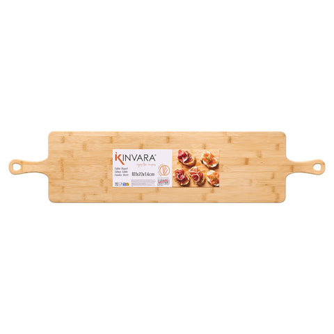 Tabla Servir 2 Asas Bambú 101cm