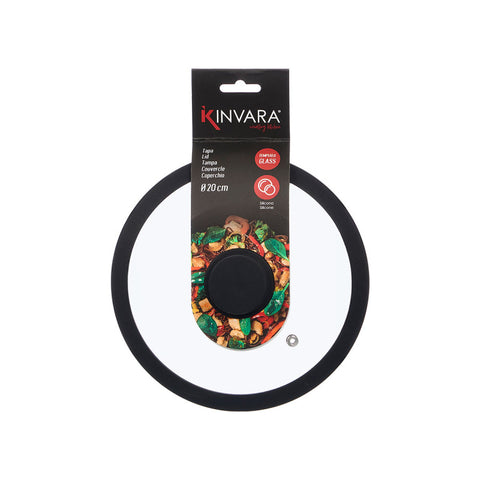 Tapa Vidre Silicona 20cm Diàmetre