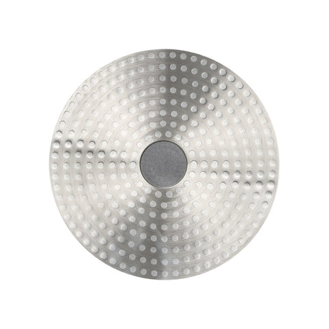 Wok Aluminio Inducción 29cm Negro Acabado Mármol