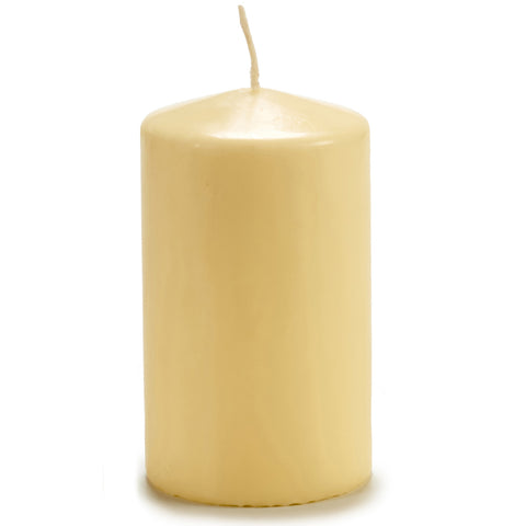 Vela Taco Crema Ancha 15cm