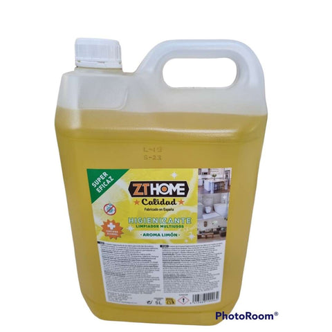 Garrafa Higienizante Limpiador Multiusos aroma Limon