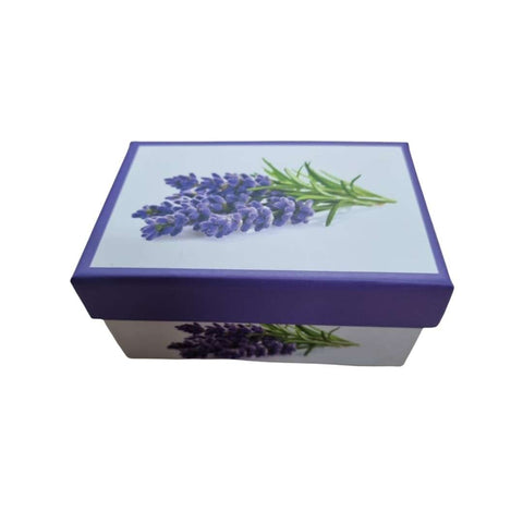 Caja Rectangular lavanda 11 x 7 x 5.5