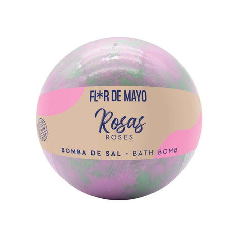 Bomba Sal Efervescente Rosas 200g